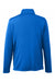Puma 596807 Mens Icon Performance Moisture Wicking 1/4 Zip Sweatshirt Lapis Blue Flat Back