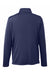 Puma 596807 Mens Icon Performance Moisture Wicking 1/4 Zip Sweatshirt Peacoat Blue Flat Back