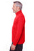 Puma 596807 Mens Icon Performance Moisture Wicking 1/4 Zip Sweatshirt High Risk Red Model 3q