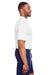 Puma 596920 Mens Fusion Performance Moisture Wicking Short Sleeve Polo Shirt Bright White Model 3q