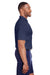 Puma 596920 Mens Fusion Performance Moisture Wicking Short Sleeve Polo Shirt Peacoat Blue Model 3q