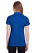 Puma 596921 Womens Fusion Performance Moisture Wicking Short Sleeve Polo Shirt Surf The Web Blue Model Back