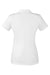 Puma 596921 Womens Fusion Performance Moisture Wicking Short Sleeve Polo Shirt Bright White Flat Back