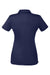 Puma 596921 Womens Fusion Performance Moisture Wicking Short Sleeve Polo Shirt Peacoat Blue Flat Back