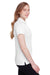 Puma 596921 Womens Fusion Performance Moisture Wicking Short Sleeve Polo Shirt Bright White Model 3q
