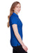 Puma 596921 Womens Fusion Performance Moisture Wicking Short Sleeve Polo Shirt Surf The Web Blue Model 3q