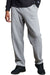Russell Athletic 596HBM Mens Dri Power Moisture Wicking Open Bottom Sweatpants w/ Pockets Oxford Grey Model Front