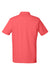 Puma 599120 Mens Gamer Moisture Wicking Short Sleeve Polo Shirt Hot Coral Flat Back