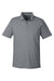 Puma 599120 Mens Gamer Moisture Wicking Short Sleeve Polo Shirt Quiet Shade Grey Flat Front