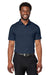 Puma 599120 Mens Gamer Moisture Wicking Short Sleeve Polo Shirt Navy Blue Model Front