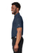 Puma 599120 Mens Gamer Moisture Wicking Short Sleeve Polo Shirt Navy Blue Model Side