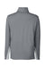 Puma 599127 Mens Gamer Moisture Wicking 1/4 Zip Sweatshirt Quiet Shade Grey Flat Back