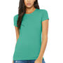 Bella + Canvas Womens The Favorite Short Sleeve Crewneck T-Shirt - Teal Green
