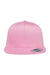 Yupoong Hats 6006/6006MC/6006W Mens Adjustable Trucker Hat Pink Flat Front