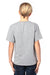 Threadfast Apparel 600A Youth Ultimate Short Sleeve Crewneck T-Shirt Heather Grey Model Back