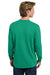 Comfort Colors 6014/C6014 Mens Long Sleeve Crewneck T-Shirt Island Green Model Back