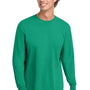 Comfort Colors Mens Long Sleeve Crewneck T-Shirt - Island Green