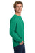 Comfort Colors 6014/C6014 Mens Long Sleeve Crewneck T-Shirt Island Green Model Side