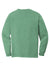 Comfort Colors 6014/C6014 Mens Long Sleeve Crewneck T-Shirt Light Green Flat Back