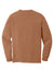 Comfort Colors 6014/C6014 Mens Long Sleeve Crewneck T-Shirt Yam Orange Flat Back