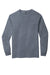 Comfort Colors 6014/C6014 Mens Long Sleeve Crewneck T-Shirt Blue Jean Flat Front