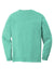 Comfort Colors 6014/C6014 Mens Long Sleeve Crewneck T-Shirt Chalky Mint Green Flat Back