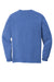 Comfort Colors 6014/C6014 Mens Long Sleeve Crewneck T-Shirt Flo Blue Flat Back