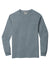 Comfort Colors 6014/C6014 Mens Long Sleeve Crewneck T-Shirt Granite Grey Flat Front