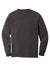 Comfort Colors 6014/C6014 Mens Long Sleeve Crewneck T-Shirt Pepper Grey Flat Back