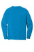 Comfort Colors 6014/C6014 Mens Long Sleeve Crewneck T-Shirt Royal Caribe Flat Back
