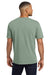 Comfort Colors 6030 Mens Short Sleeve Crewneck T-Shirt w/ Pocket Bay Green Model Back