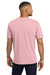 Comfort Colors 6030 Mens Short Sleeve Crewneck T-Shirt w/ Pocket Blossom Pink Model Back