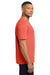 Comfort Colors 6030 Mens Short Sleeve Crewneck T-Shirt w/ Pocket Bright Salmon Model Side