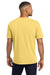Comfort Colors 6030 Mens Short Sleeve Crewneck T-Shirt w/ Pocket Butter Yellow Model Back