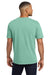 Comfort Colors 6030 Mens Short Sleeve Crewneck T-Shirt w/ Pocket Chalky Mint Green Model Back