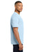 Comfort Colors 6030 Mens Short Sleeve Crewneck T-Shirt w/ Pocket Chambray Blue Model Side