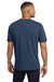 Comfort Colors 6030 Mens Short Sleeve Crewneck T-Shirt w/ Pocket China Blue Model Back
