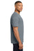 Comfort Colors 6030 Mens Short Sleeve Crewneck T-Shirt w/ Pocket Granite Grey Model Side