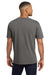Comfort Colors 6030 Mens Short Sleeve Crewneck T-Shirt w/ Pocket Grey Model Back