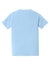 Comfort Colors 6030 Mens Short Sleeve Crewneck T-Shirt w/ Pocket Hydrangea Blue Flat Back