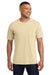 Comfort Colors 6030 Mens Short Sleeve Crewneck T-Shirt w/ Pocket Ivory Model Front