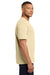 Comfort Colors 6030 Mens Short Sleeve Crewneck T-Shirt w/ Pocket Ivory Model Side