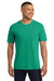 Comfort Colors 6030 Mens Short Sleeve Crewneck T-Shirt w/ Pocket Island Green Model Front