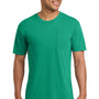 Comfort Colors Mens Short Sleeve Crewneck T-Shirt w/ Pocket - Island Green
