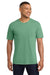 Comfort Colors 6030 Mens Short Sleeve Crewneck T-Shirt w/ Pocket Light Green Model Front