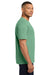 Comfort Colors 6030 Mens Short Sleeve Crewneck T-Shirt w/ Pocket Light Green Model Side