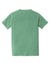Comfort Colors 6030 Mens Short Sleeve Crewneck T-Shirt w/ Pocket Light Green Flat Back