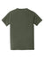 Comfort Colors 6030 Mens Short Sleeve Crewneck T-Shirt w/ Pocket Moss Green Flat Back