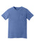 Comfort Colors 6030 Mens Short Sleeve Crewneck T-Shirt w/ Pocket Periwinkle Blue Flat Front