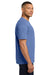 Comfort Colors 6030 Mens Short Sleeve Crewneck T-Shirt w/ Pocket Periwinkle Blue Model Side